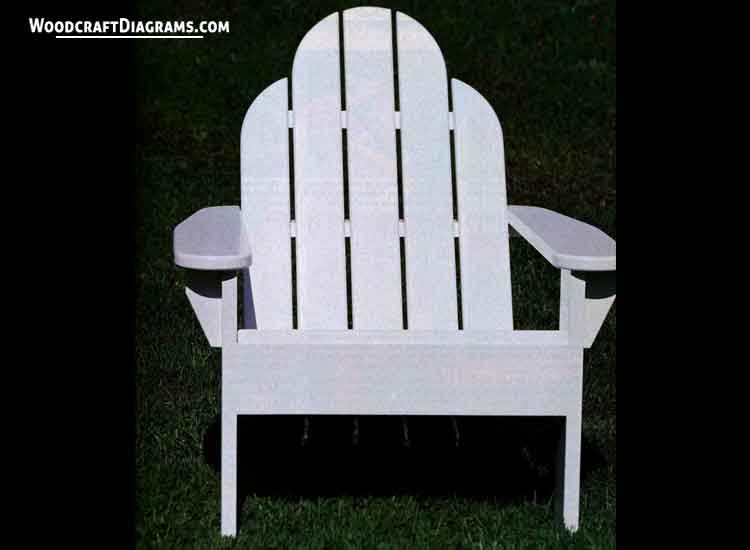 Simple Adirondack Chair Plans Blueprints 00 Draft Design