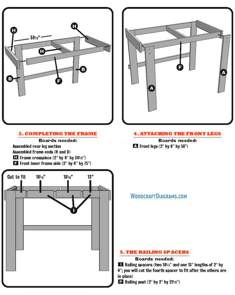 Simple Loft Bed Plans With Stairs Blueprints 04 Railing Spacers