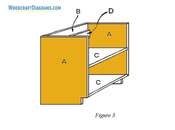 Kitchen Storage Cabinet Plans Blueprints 03 Shelf Structure