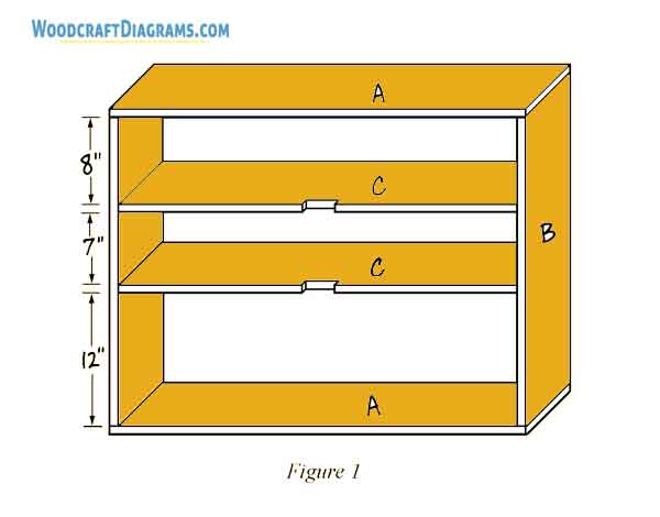 Kitchen Wall Cabinet Plans Blueprints 02 Frame Structure