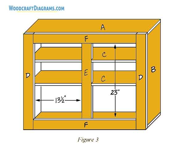 Kitchen Wall Cabinet Plans Blueprints 04 Trim Layout
